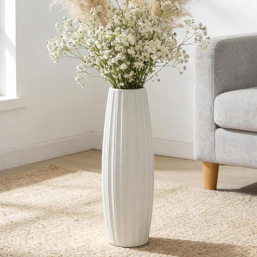 Weiße keramik vase cm - weiße,