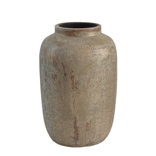 Bodenvase avion braun gold - bodenvase,