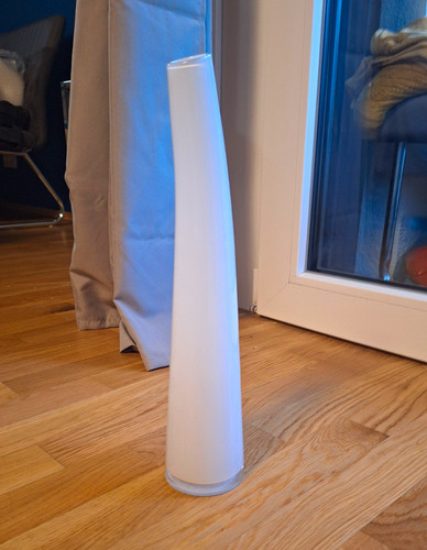 Große weiße bodenvase 41cm - große,