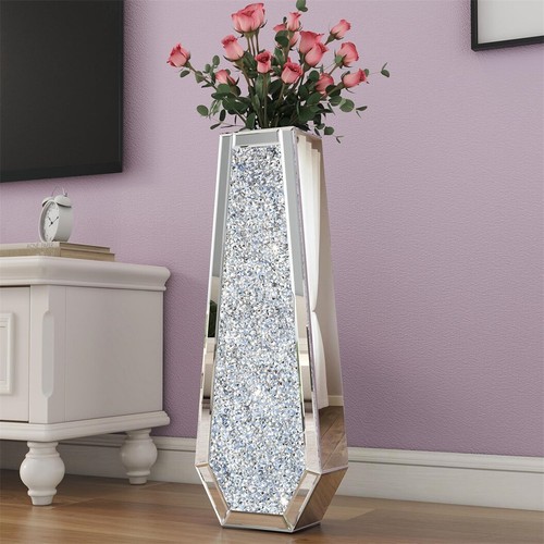 Bodenvase groß 70cm - 70cm, silber
