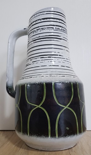 Vintage fat lava bodenvase - lava,